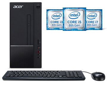 Refurbished: Acer Grade A Desktop Computer Aspire TC TC-865-DH11